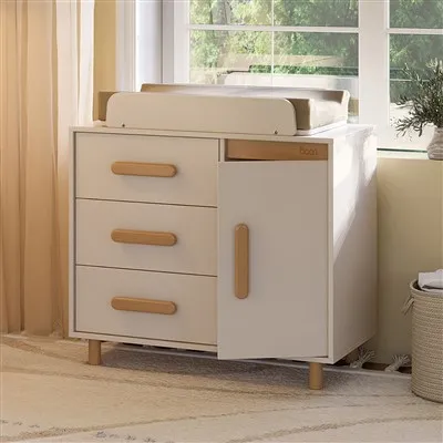 Commode 3 tiroirs avec plateau à langer